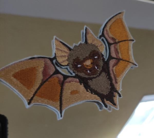 Vollstickdatei Fledermaus Fridolin